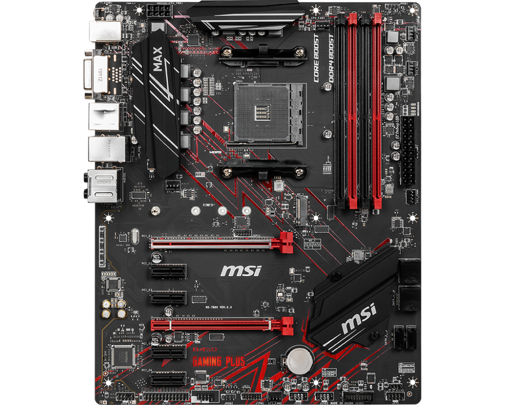 MSI B450 GAMING PLUS MAX