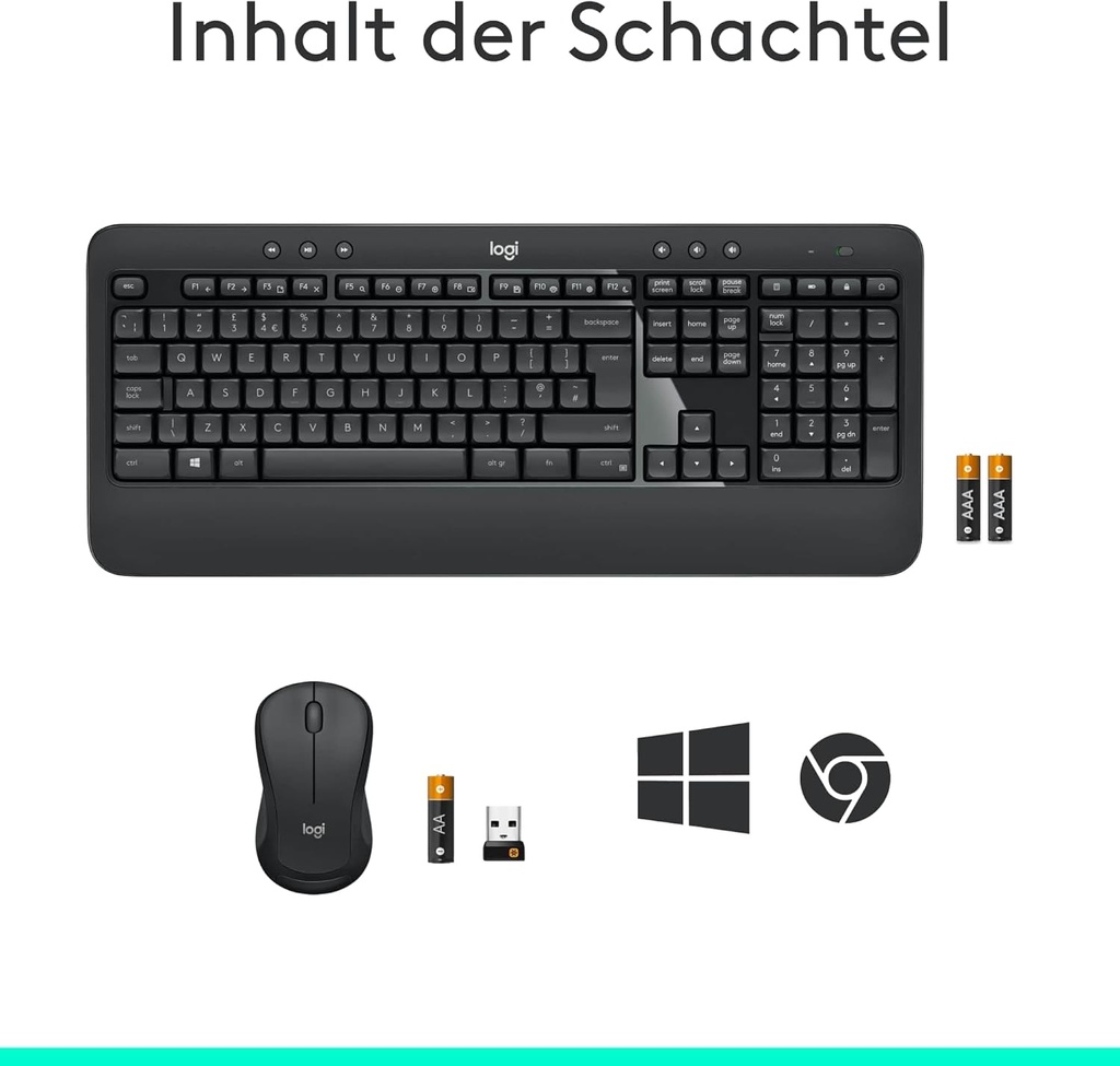 KEYBOARD LOGITECH ADVANCED MK540