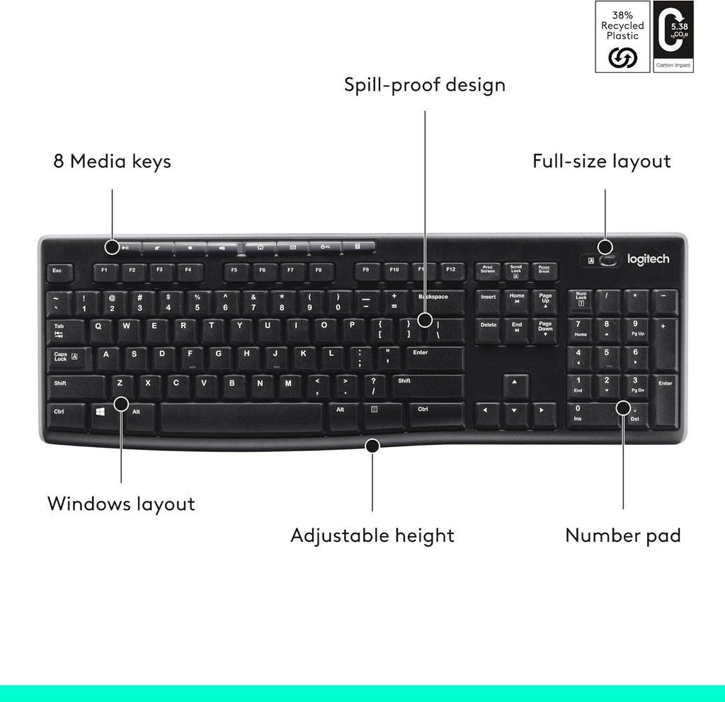 keyboard logitech mk270